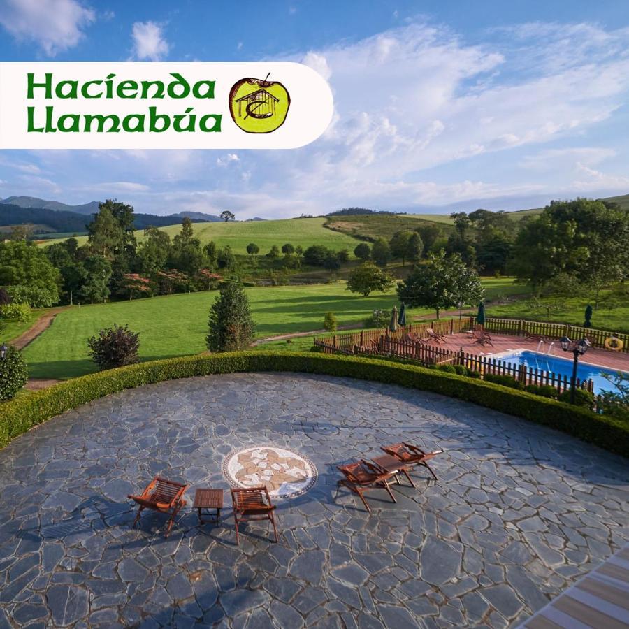 Hotel Hacienda Llamabua Navia Bagian luar foto